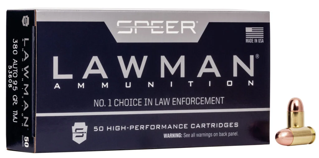 Speer Lawman Training .380 ACP
