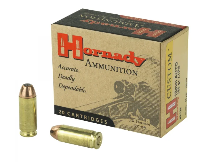 hornady 180gr 10mm ammo xtp
