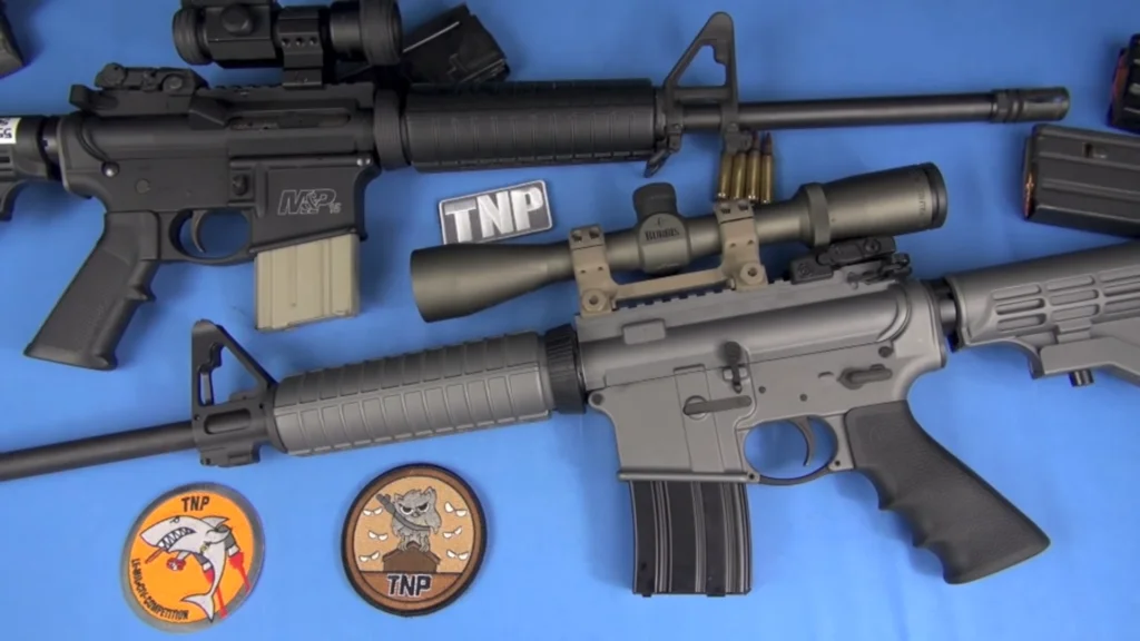 Ruger AR556 vs M&P 15 Sport II via nutnfancy