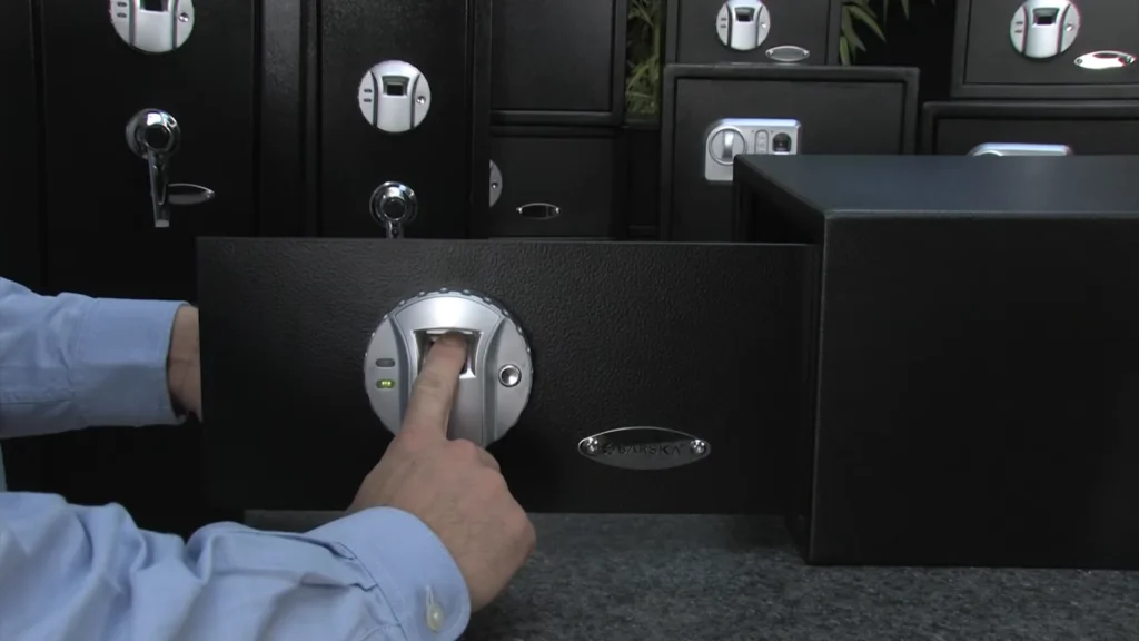 Barska Quick Scanning Biometric Fingerprint Safe AX11224 0-40