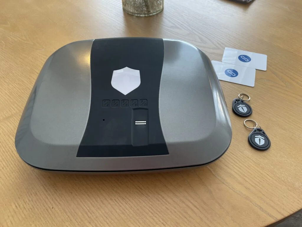 konig safe with various keycard options