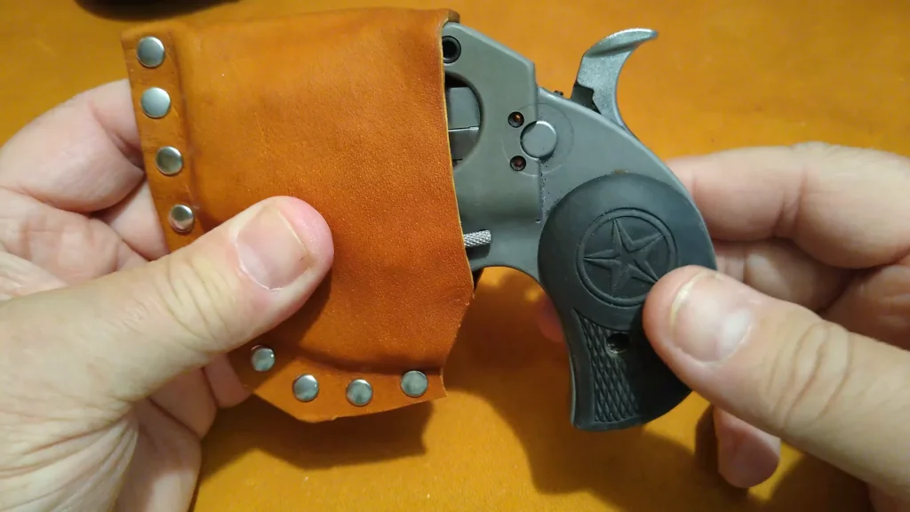 Bond Arms Roughneck holstered