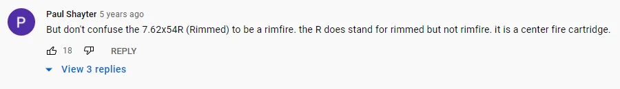 youtube comment don't confuse the 7.62