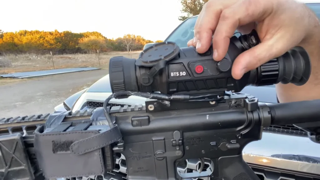 Burris Thermal Scope Mounted via TXGamehunters TV