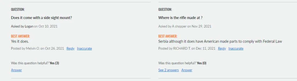 does it come with a side sight mount