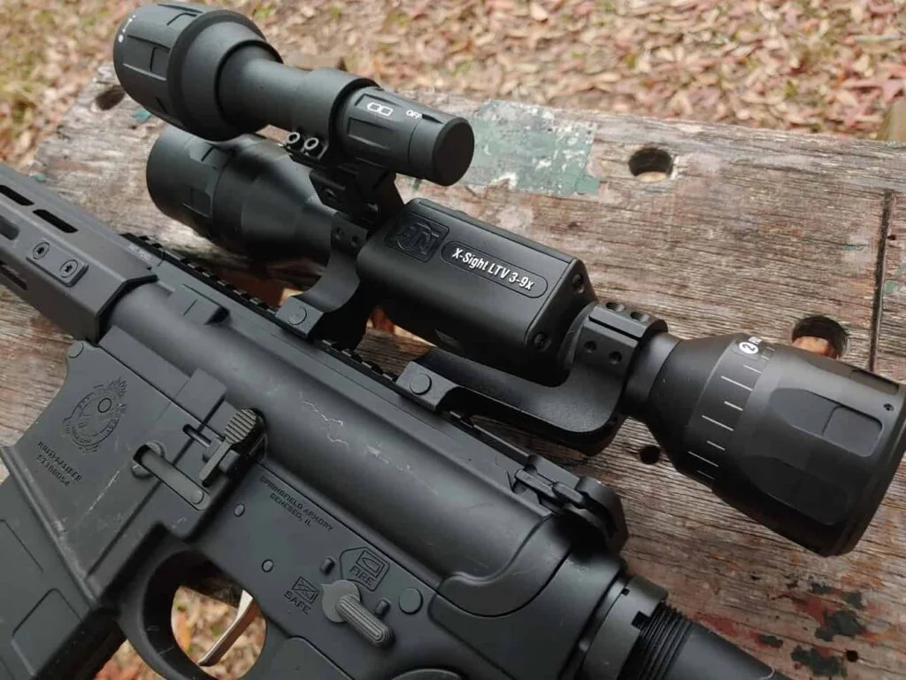 ATN X-Sight IR Illuminator makes the Profile Massive