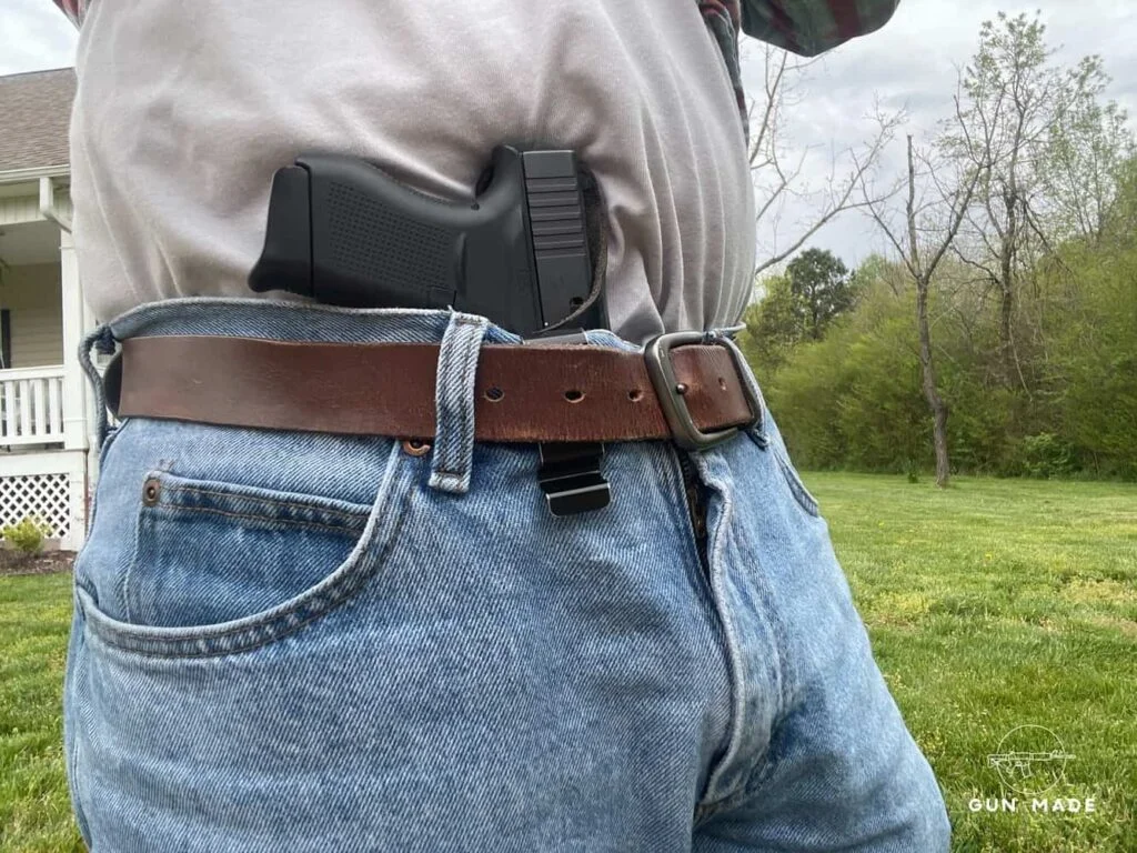 Glock 43 Holstered