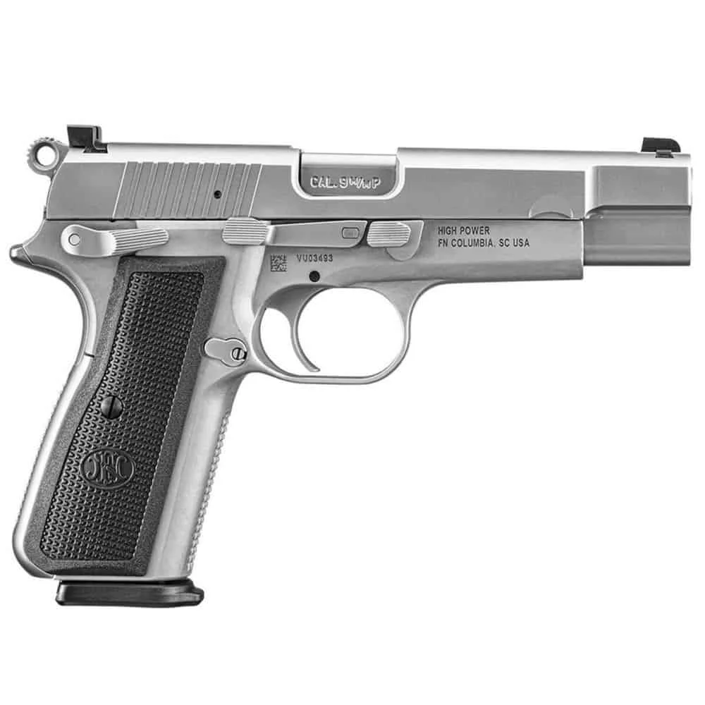 FN High Power 9mm Luger Pistol
