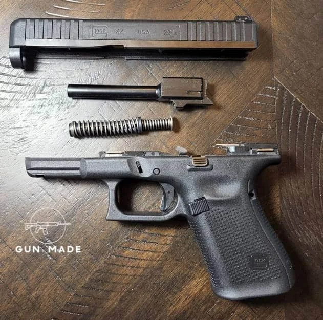 glock 44 disassembled disassembly reassembly