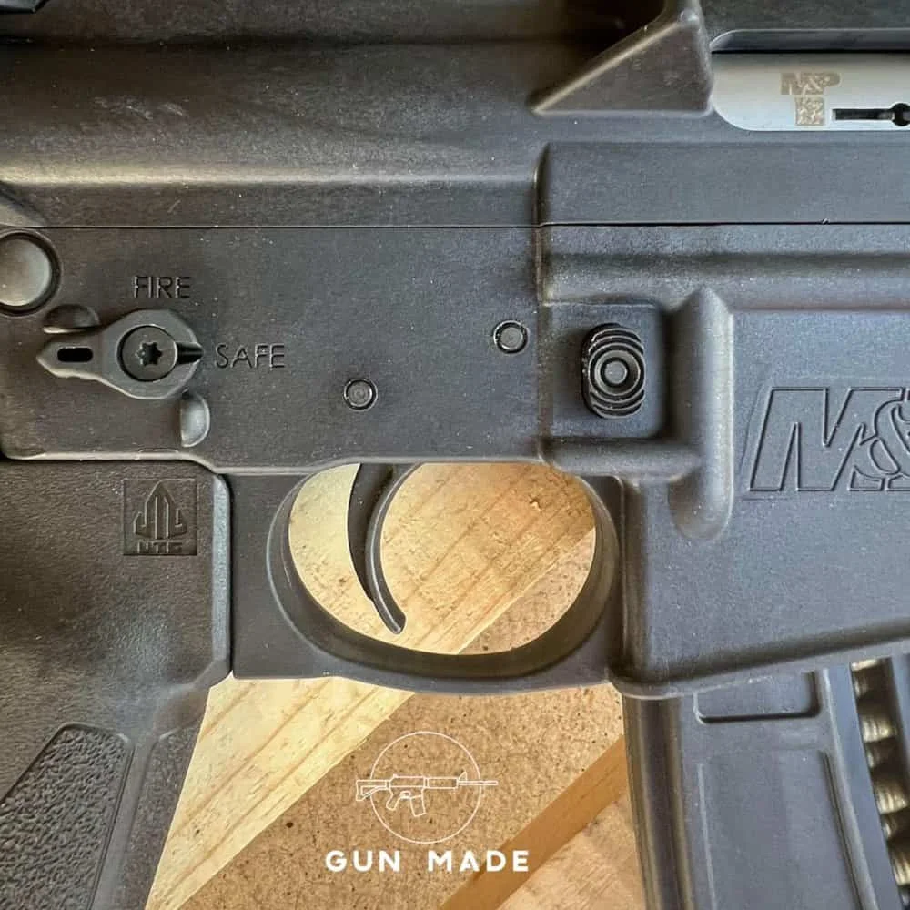 Even though I have changed out the safety selector and the pistol grip, I kept the stock trigger. I’ve had no issues with it and don’t have plans to replace it.