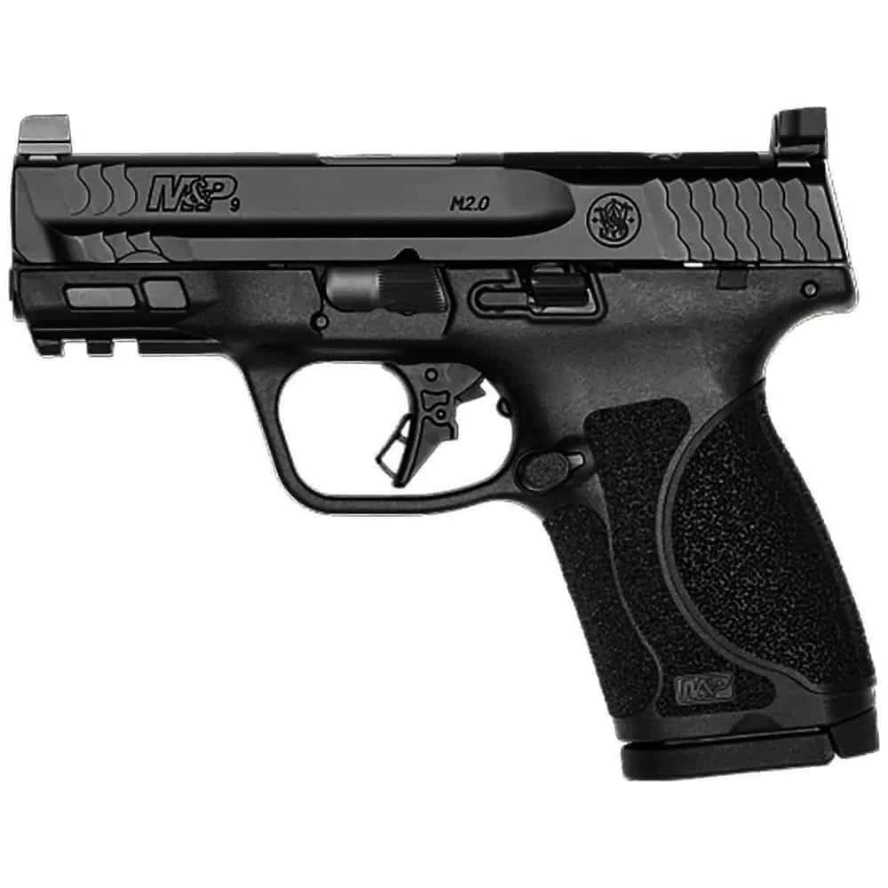 Smith & Wesson M&P M2.0 9mm Luger 3.6in Matte Black Pistol - 15+1 Rounds