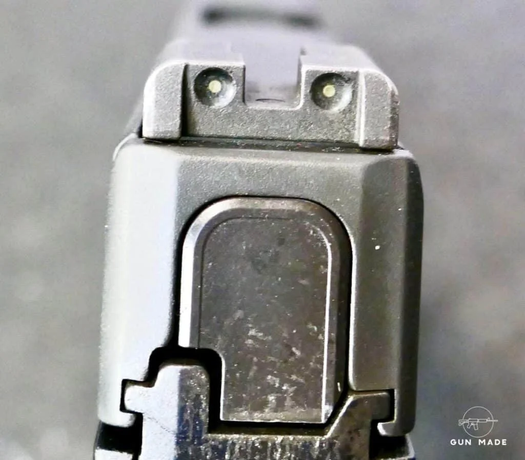 sig sauer p365xl rear sight