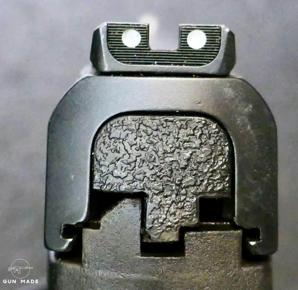 S&W M&P M2.0 rear sights