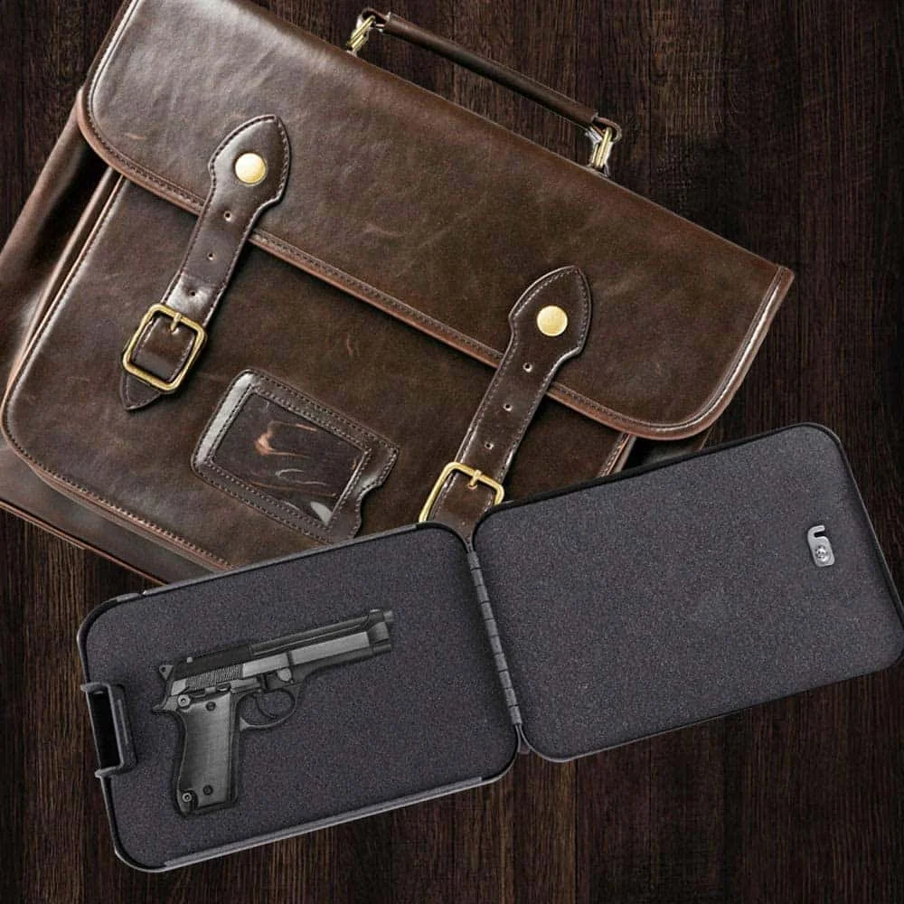 AEGIS Portable Pistol Safe Box 