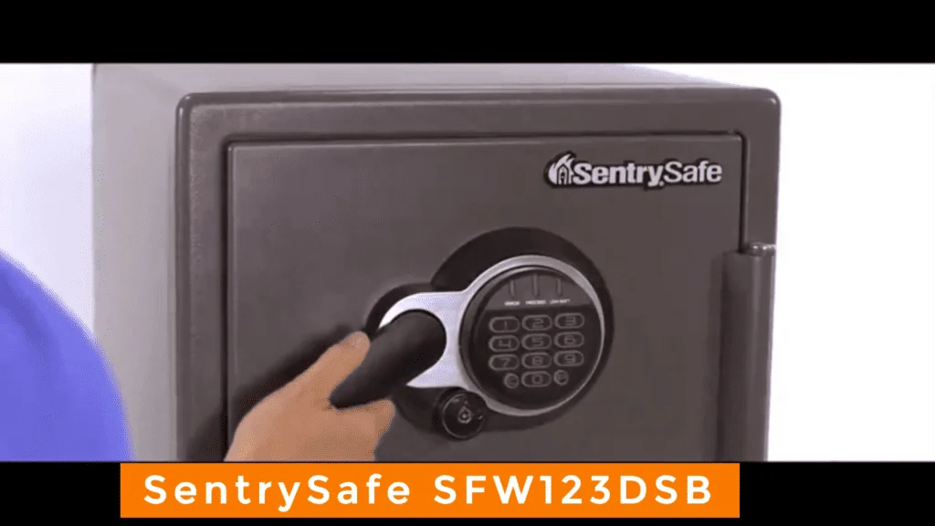 SentrySafe SFW123DSB Fireproof Safe