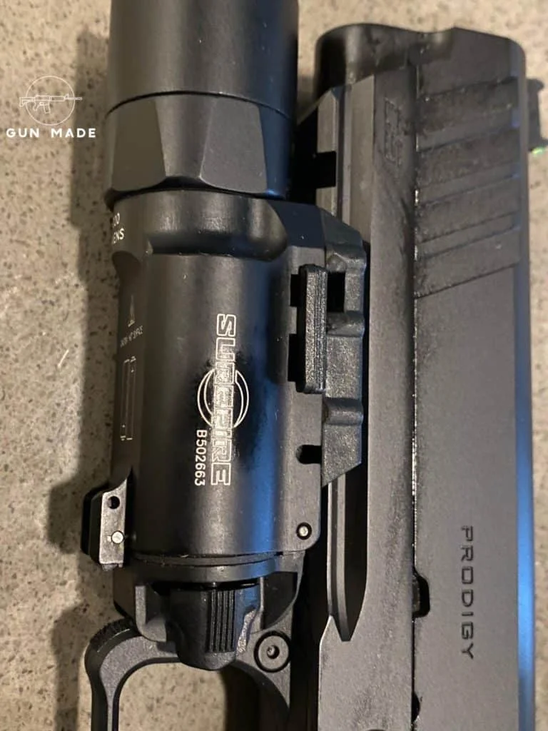 Prodigy 1911 Surefire x300u mounted