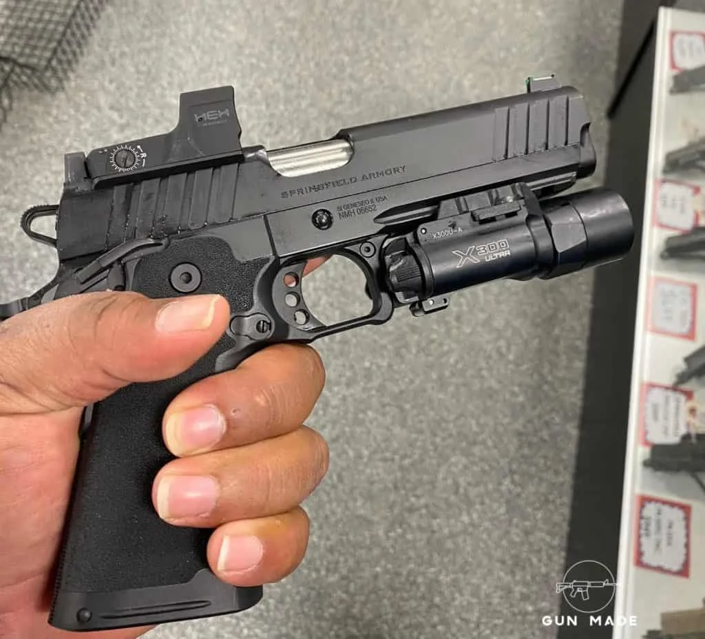 Springfield Armory Prodigy 1911 hands on