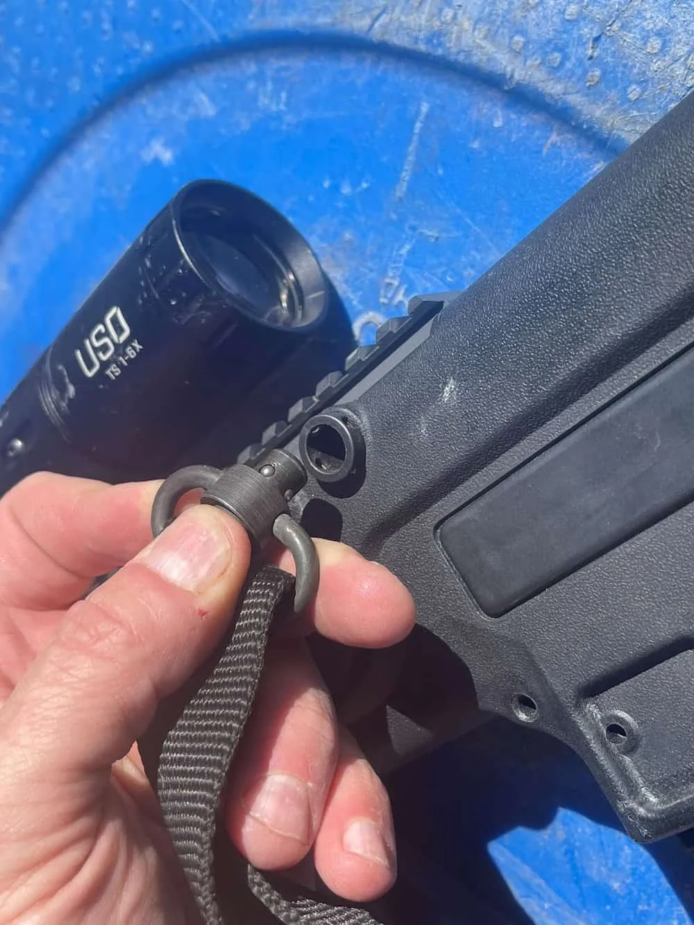 IWI Tavor X95 sling attachment