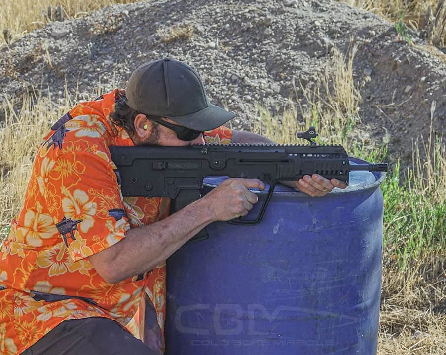 IWI Tavor X95 test in action