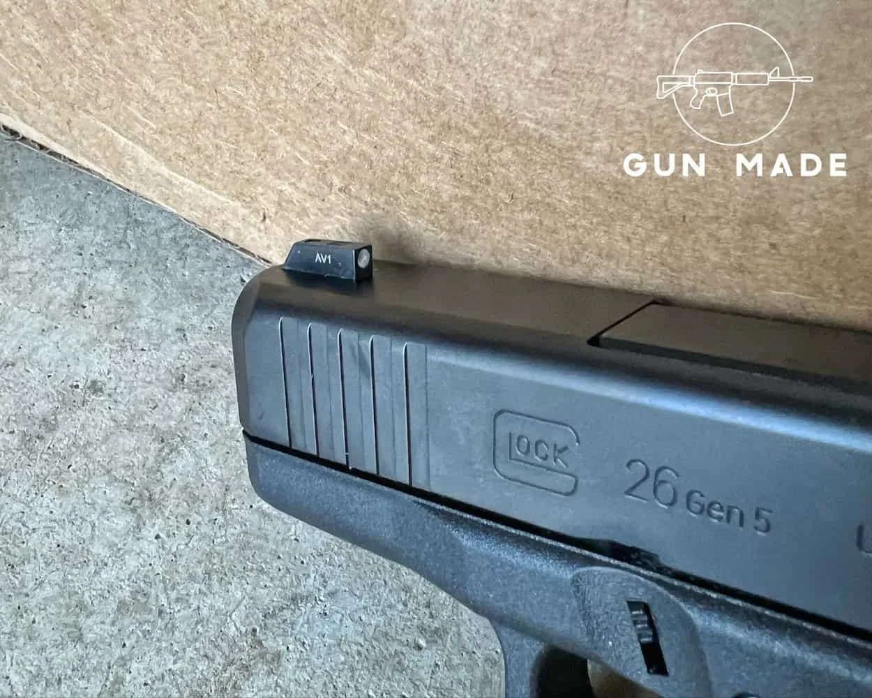 glock 26 front sights