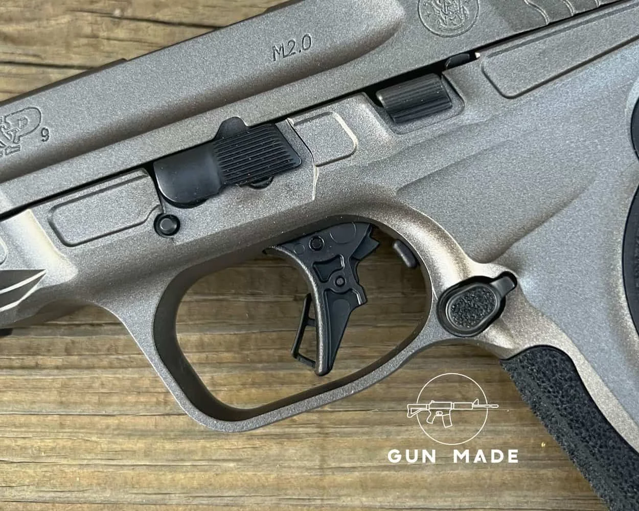 m&p9 m2.0 metal magazine release and trigger
