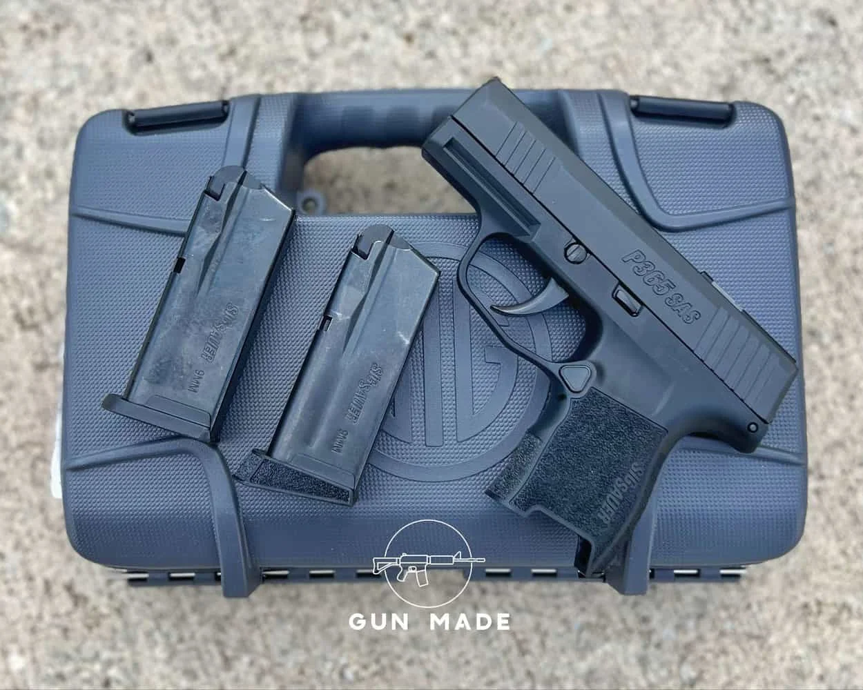 sig sauer p365 sas unboxed with magazines