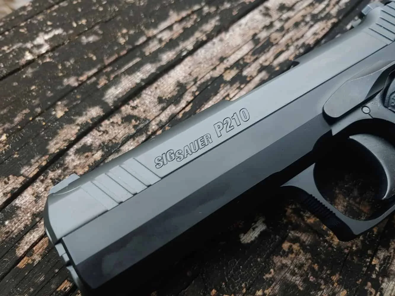 Sig sauer p210 carry slide