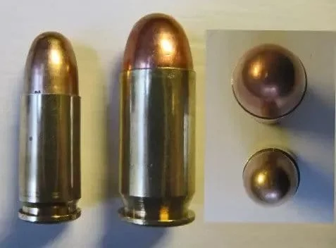 9mm vs 45