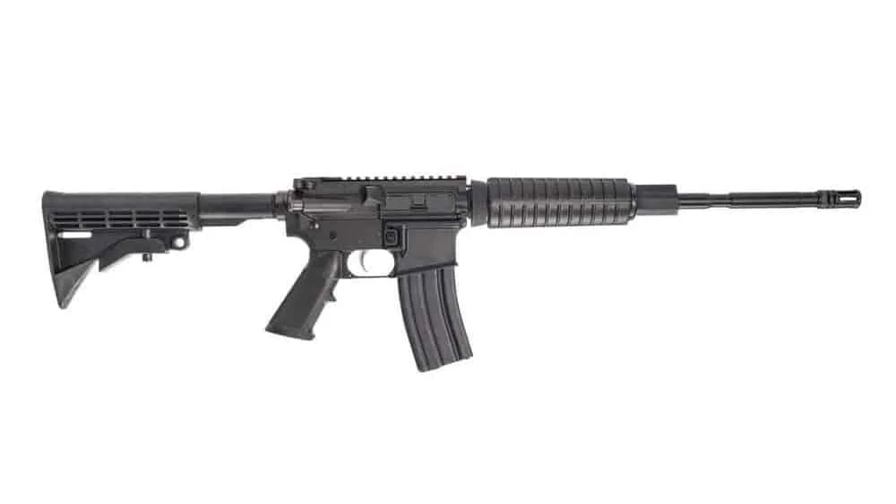 Anderson AM15-BR 5.56mm NATO 16in Black Semi Automatic Modern Sporting Rifle - 30+1 Rounds