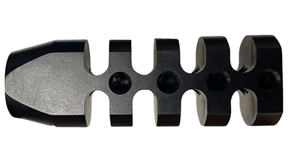 Bowden Tactical J13483-51 Muzzle Brake Black Nitride 4140 Steel 