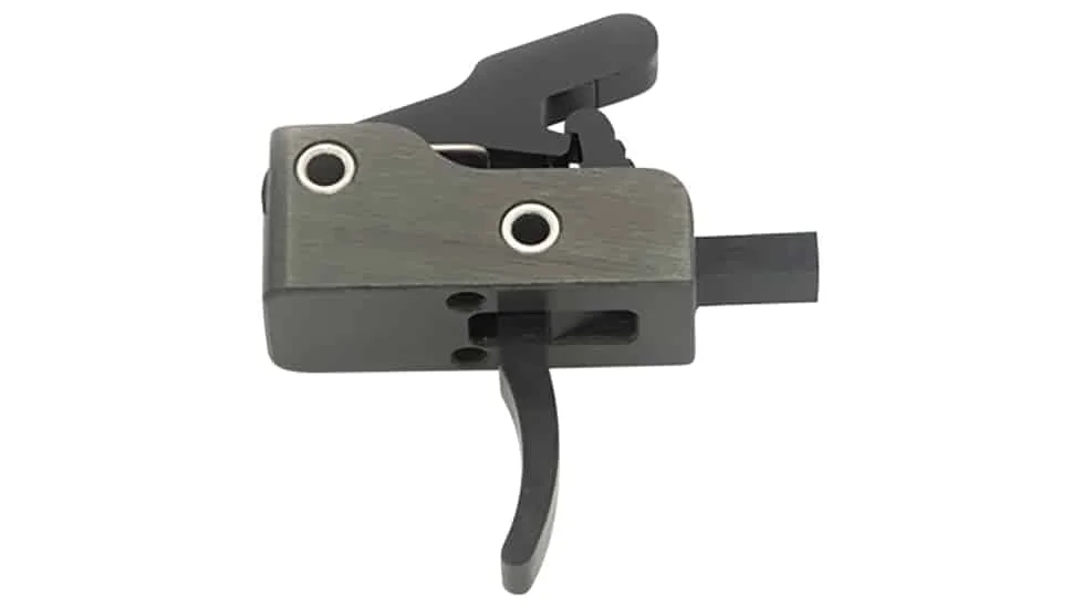 Bowden Tactical J13489 Parametric Trigger Black Nitride Drop-In Curved Single-St Fabric Material 4140 Steel, Finish Black Nitride