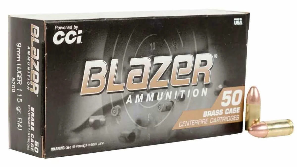 CCI Blazer Brass 115gr