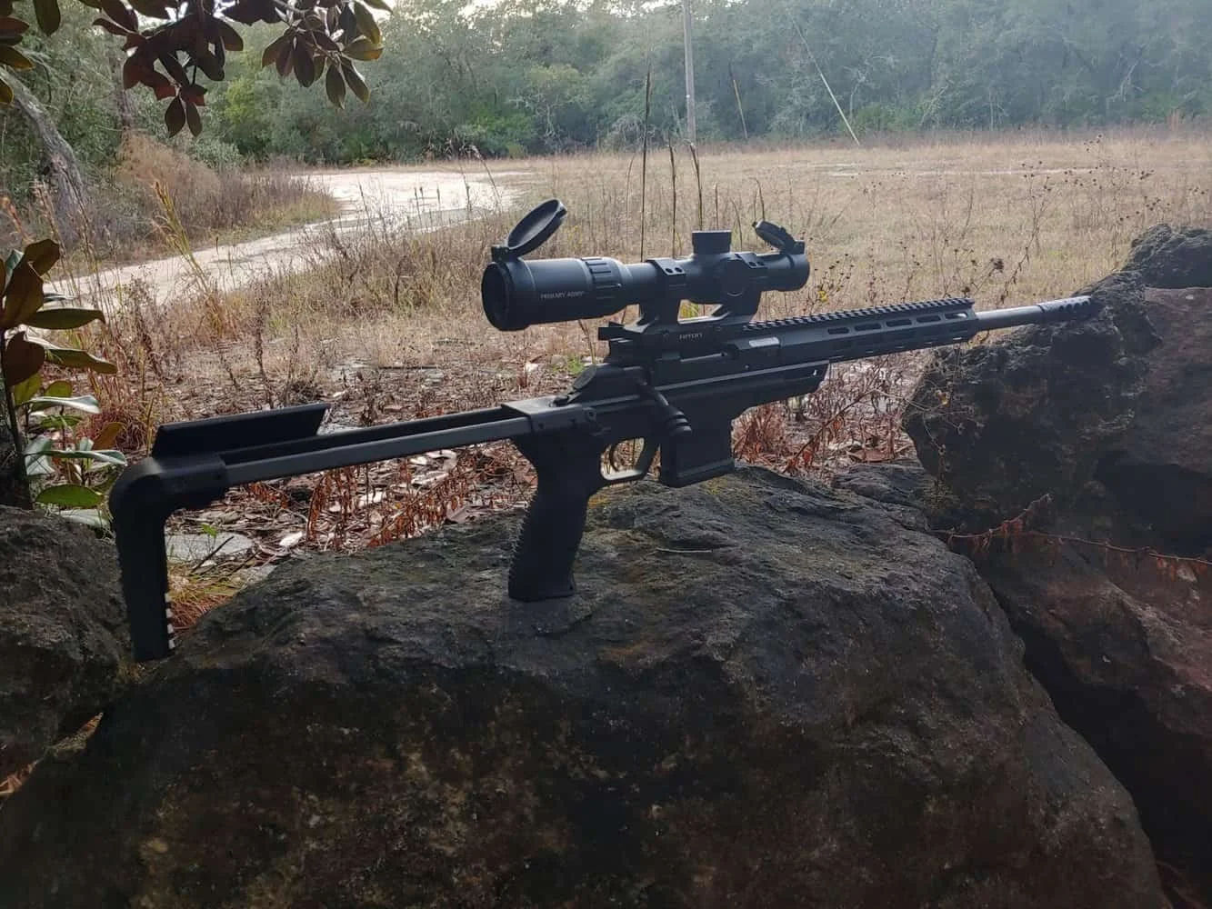 CZ 600 Trail with field background