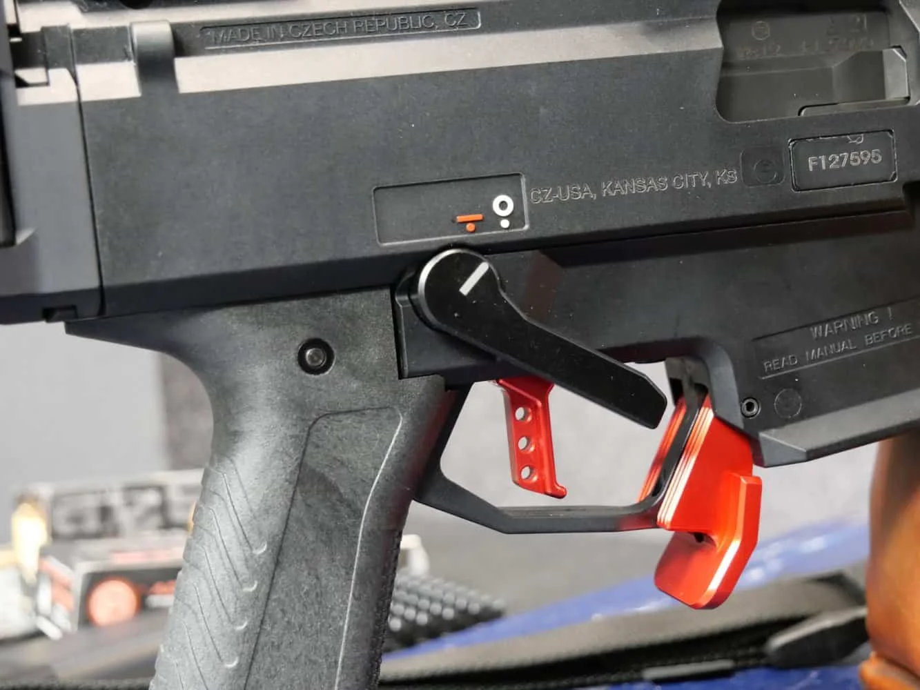 CZ Scorpion EVO 3 S1 controls