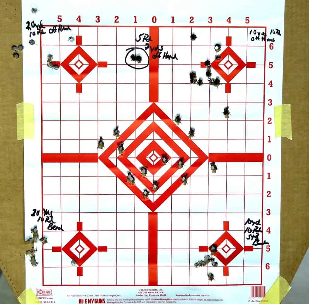 CZ Scorpion EVO 3 S1 range test and groupings