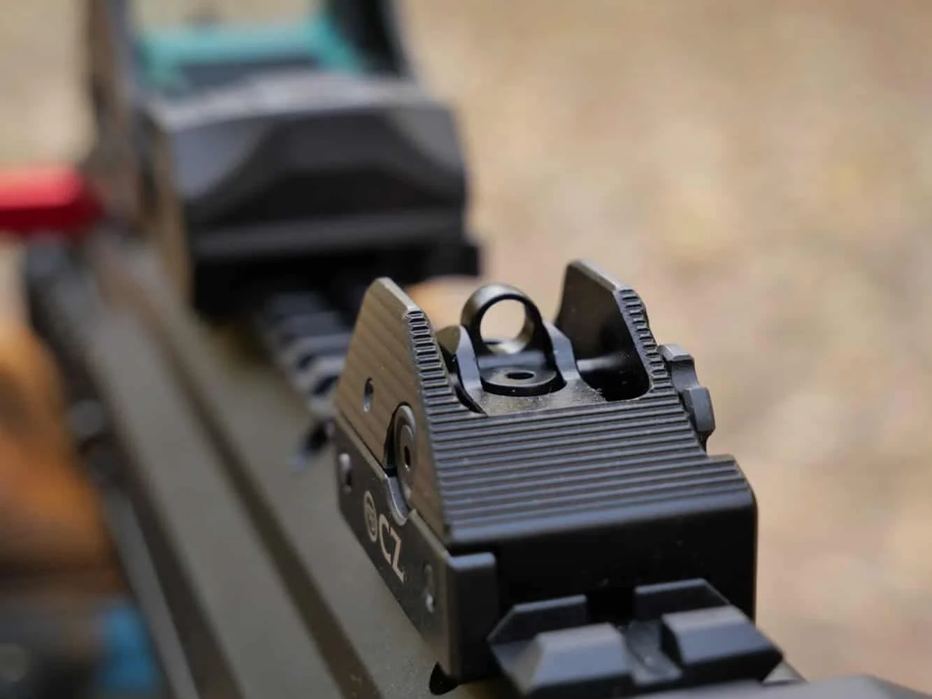CZ Scorpion EVO 3 S1 rear sights