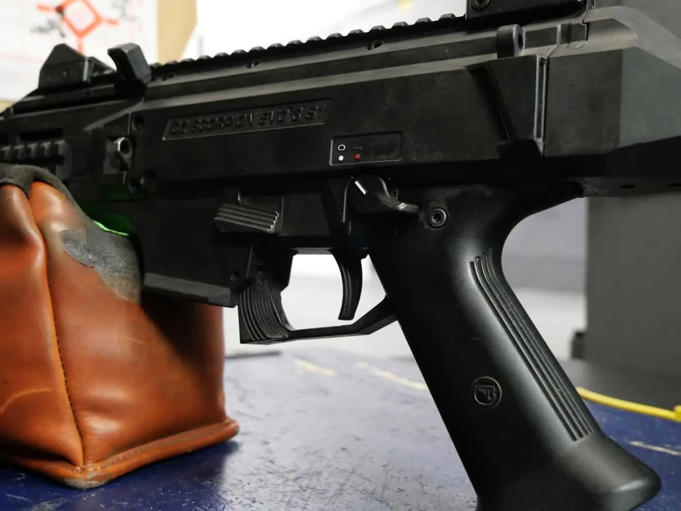 CZ Scorpion EVO 3 S1 trigger and controls