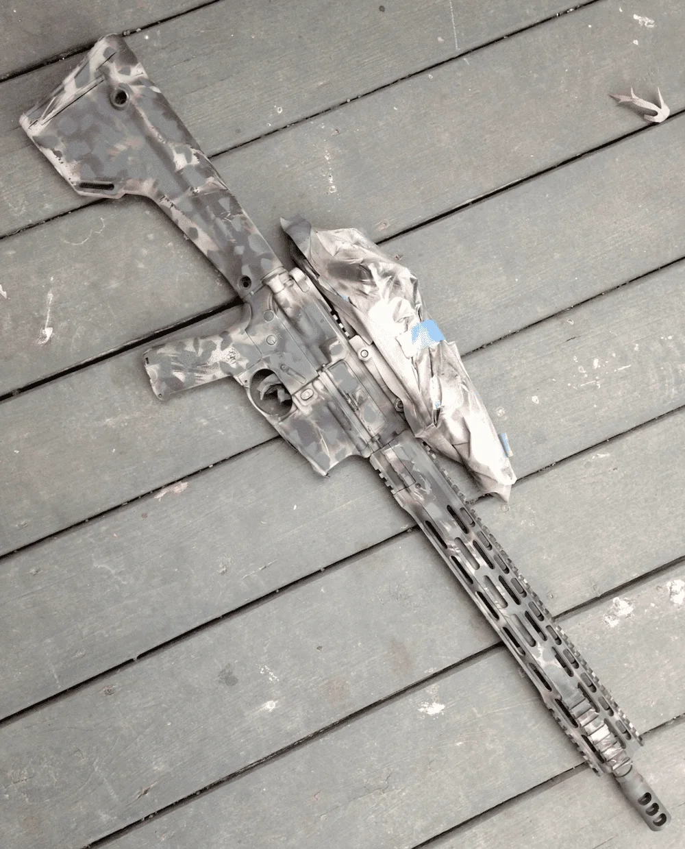 camo ar15
