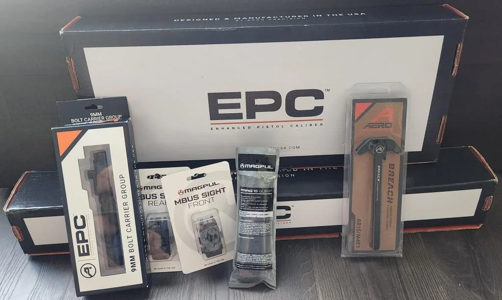 Aero epc 9mm build parts