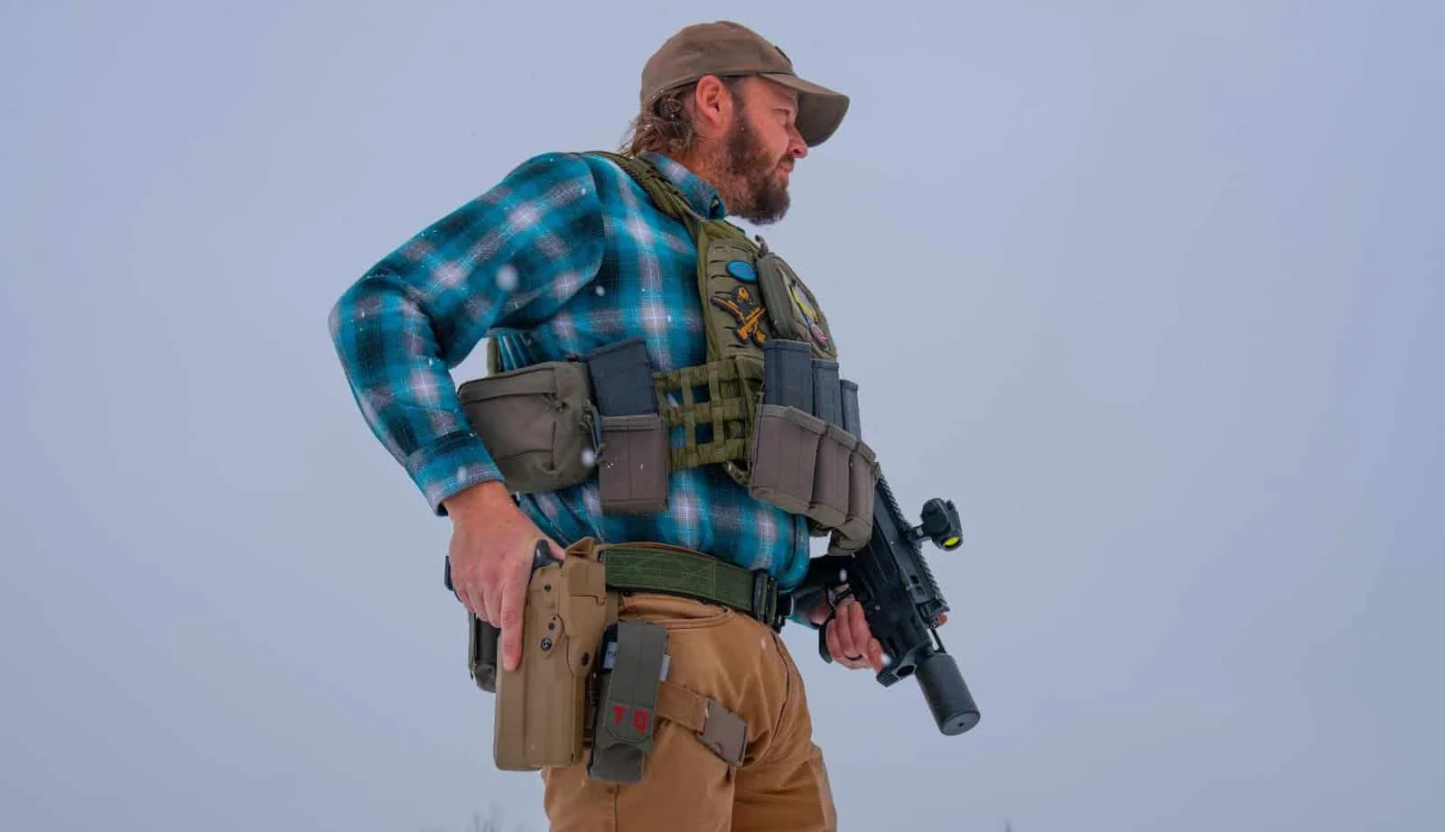 battle belt setup holster