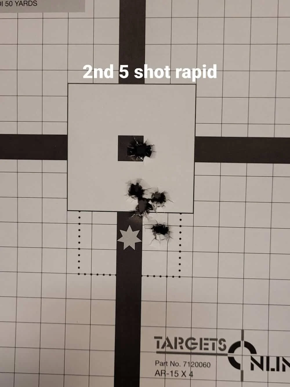 Bear Creek Arsenal BC-15 7.62x39 AR-15 review groupings
