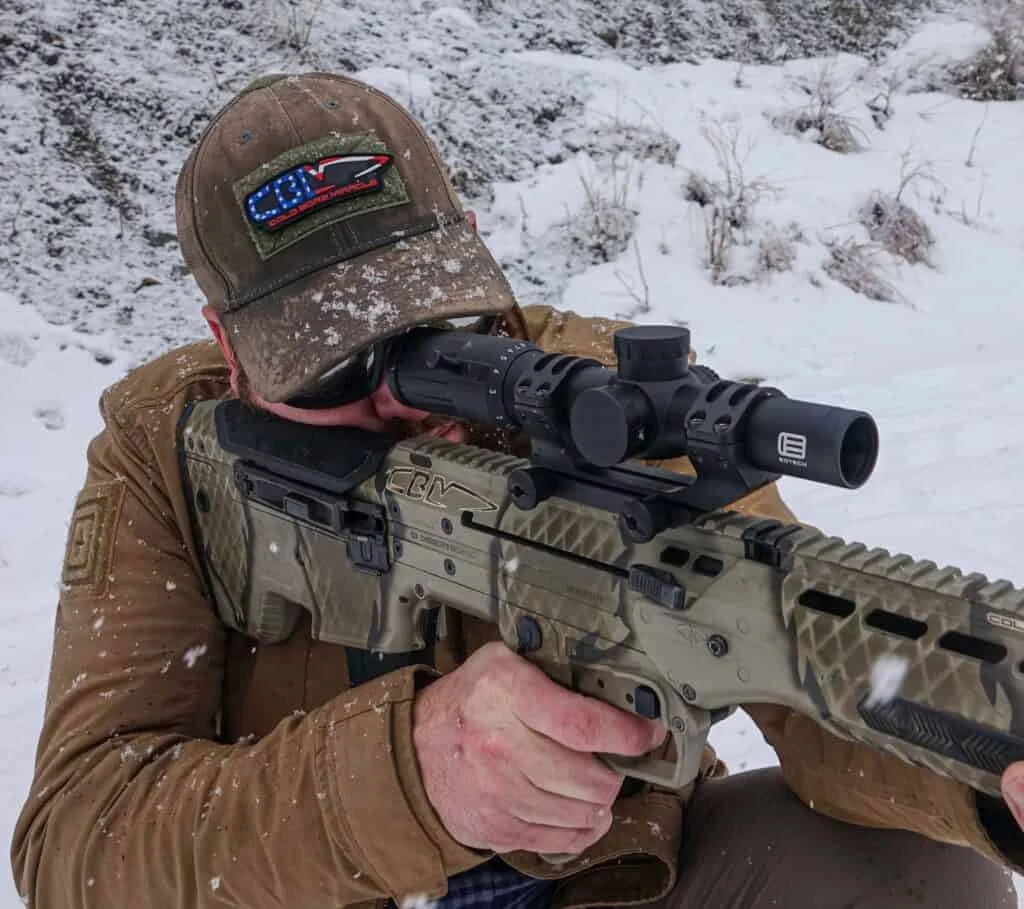 EOTech Vudu 1-8x24 Review scoped in pov