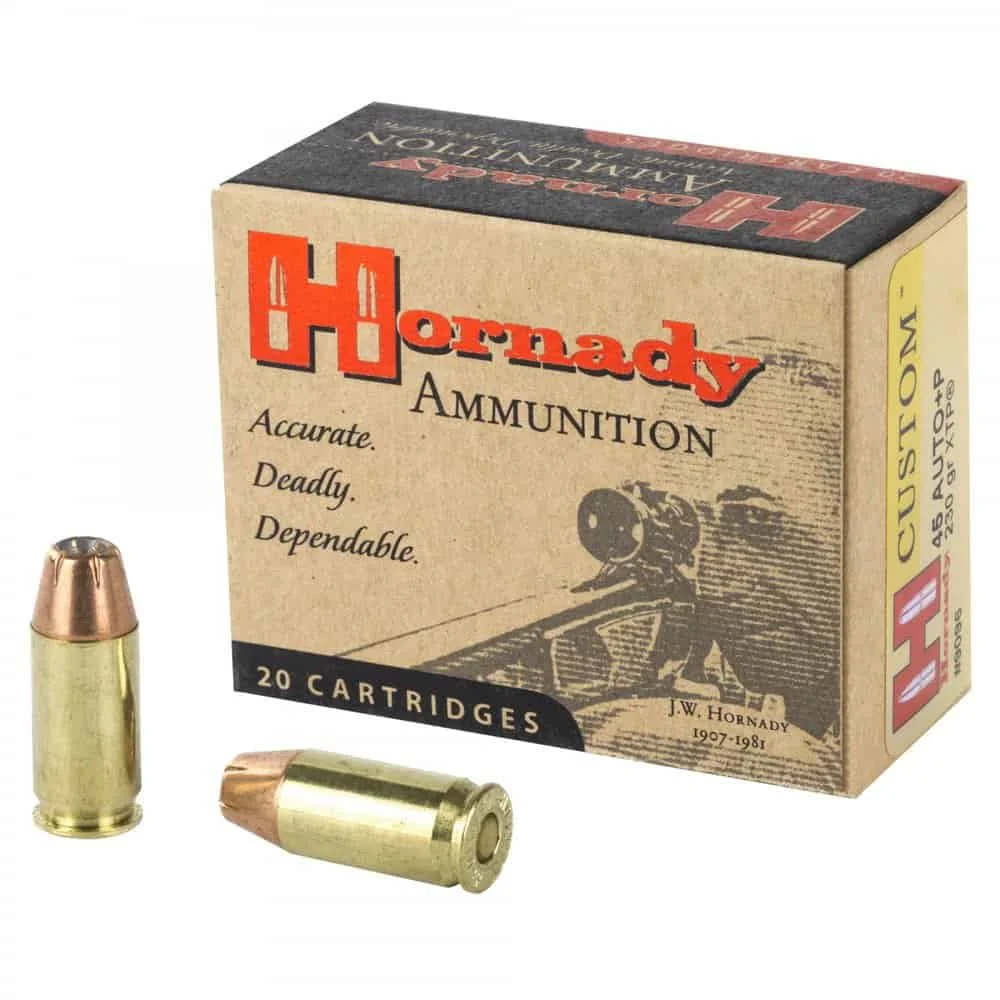Hornady Custom .45 ACP +P 230gr XTP 20 Rounds