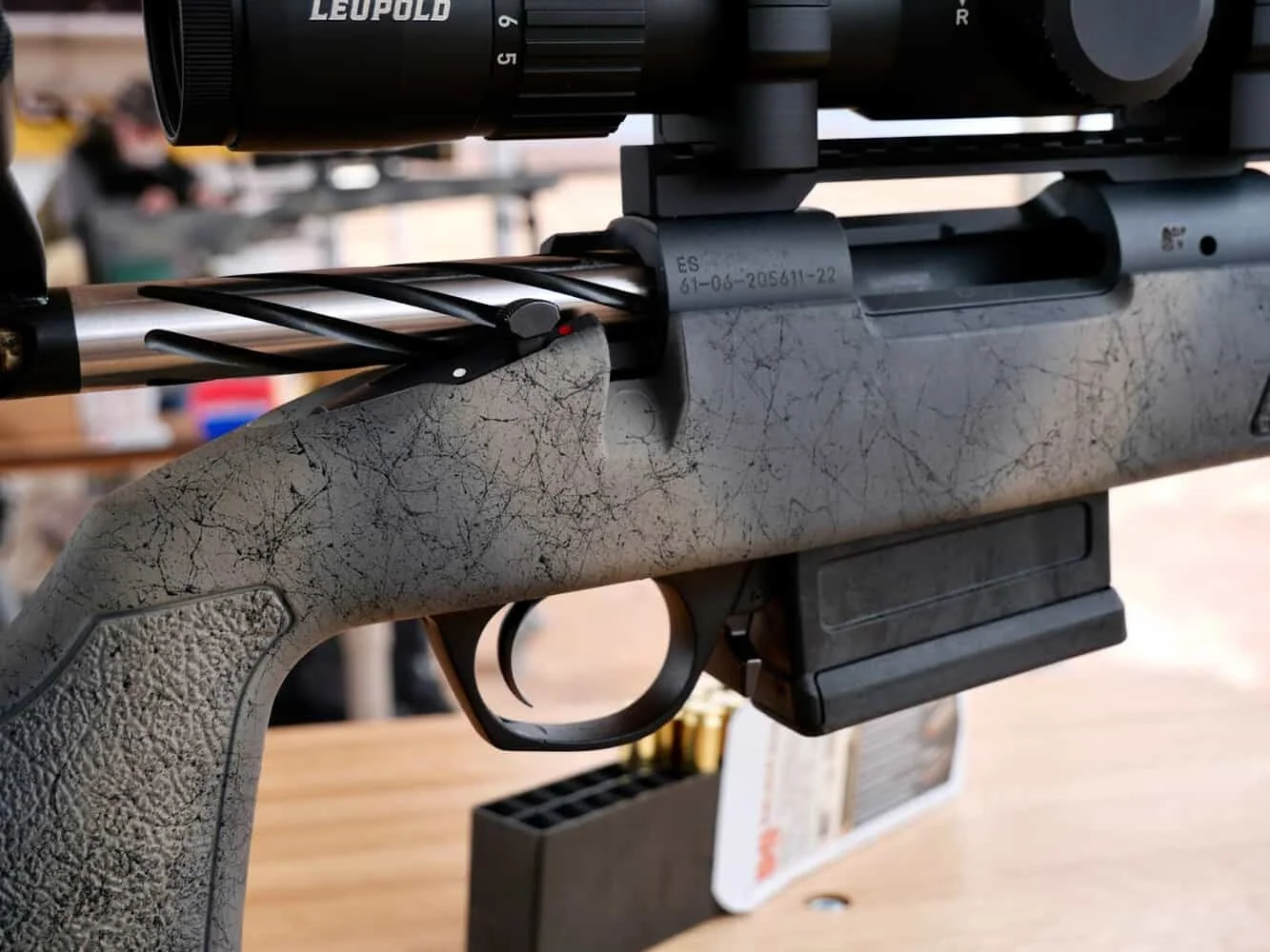 bergara b-14 hmr carbon wilderness side view trigger bolt action