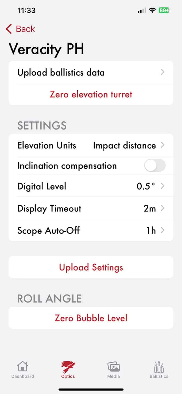 burris veracity ph app