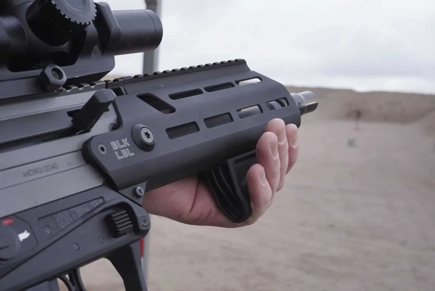desert tech mdrx magpul mlok afg angled fore grip