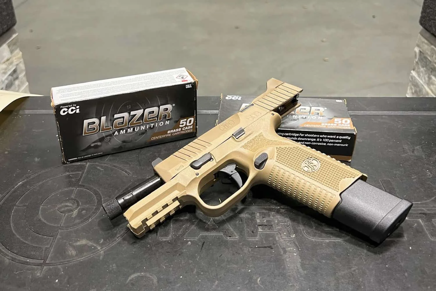 fn 509 tactical range test with cci blazer ammo