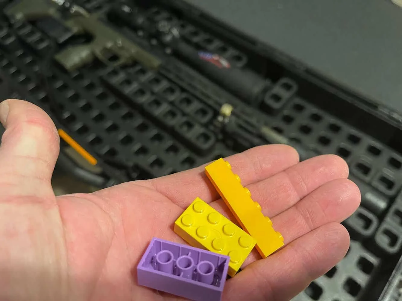 lego pieces for magpul daka organizer