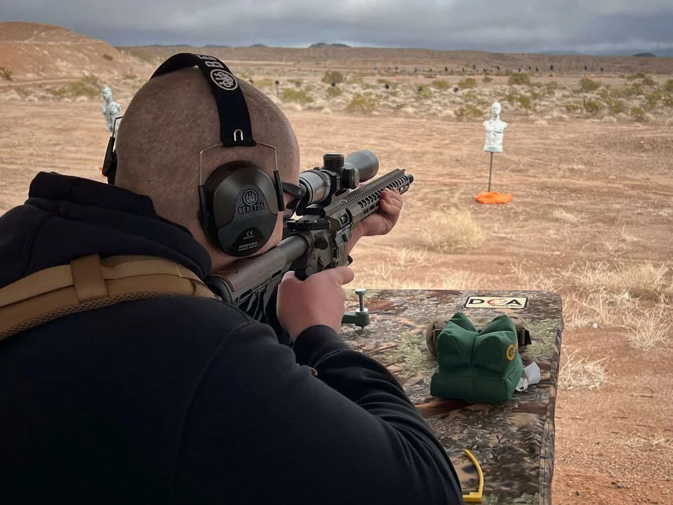 stag arms stag 15 pursuit rifle range test at show show industry day at the range