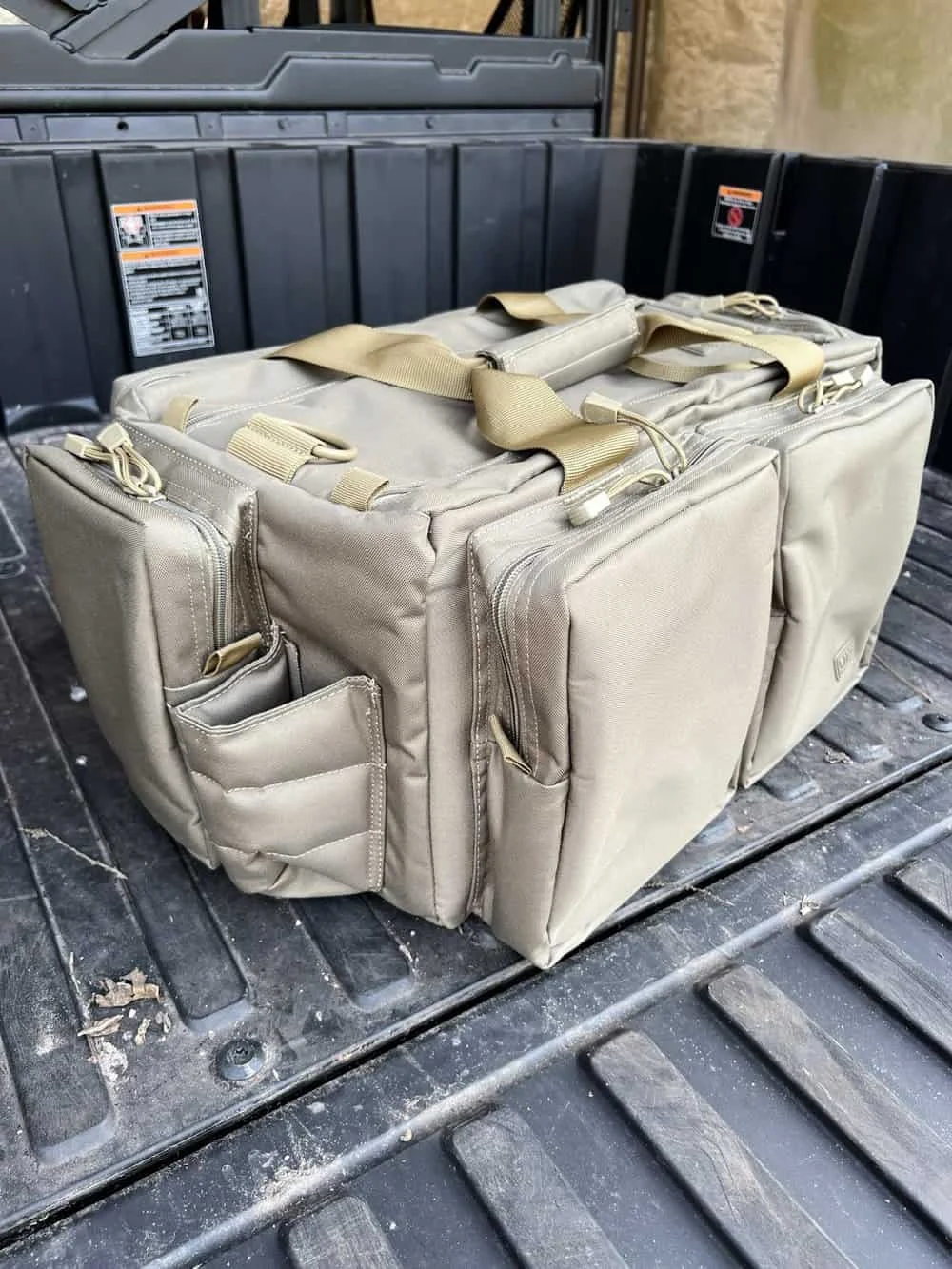 5.11 tactical range bag 43L on side by side
